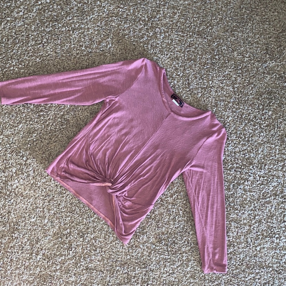 Mauve crop top size small